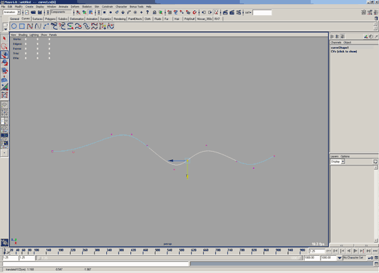 Extruding geometry along a curve